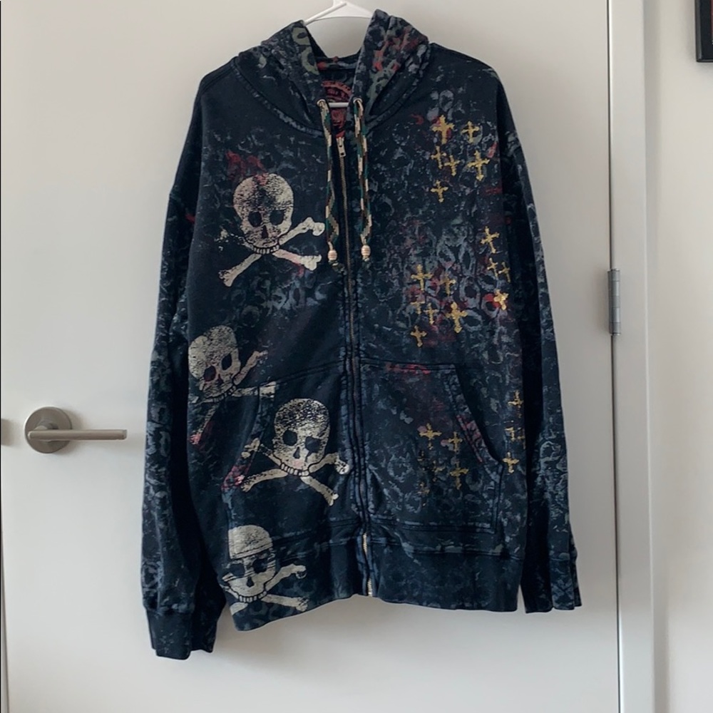 L.A. Airlines hand painted hoodie